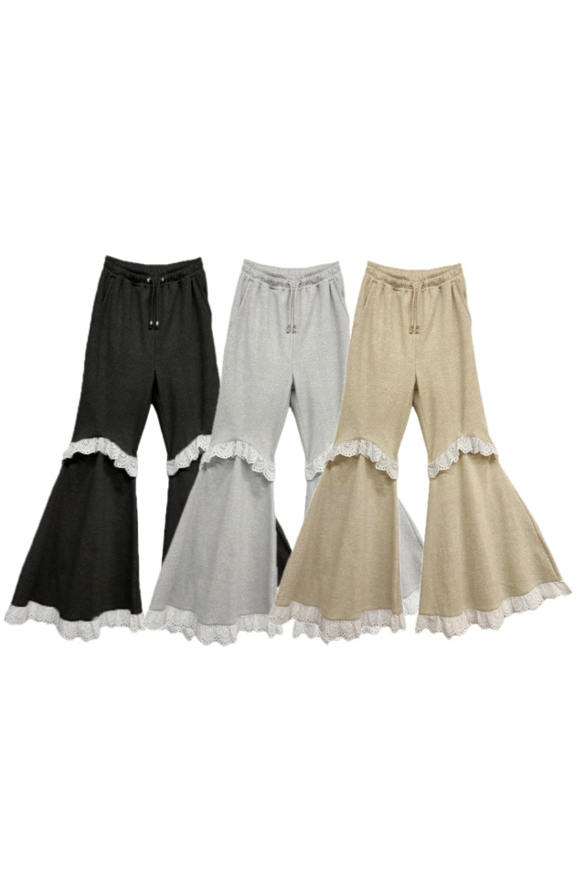 パンツ HONEY MI HONEY two-way denim flare pants two-way denim flare pants