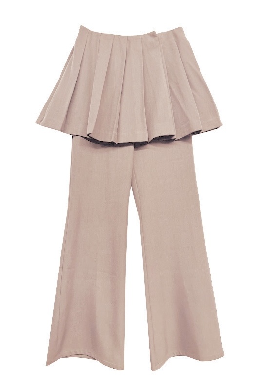 【HONEY MI HONEY】pleats mini skirt & pants