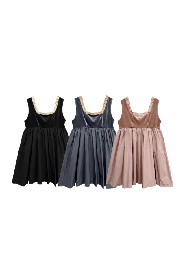 ワンピース HONEY MI HONEY velor mini one-piece velour mini one-piece