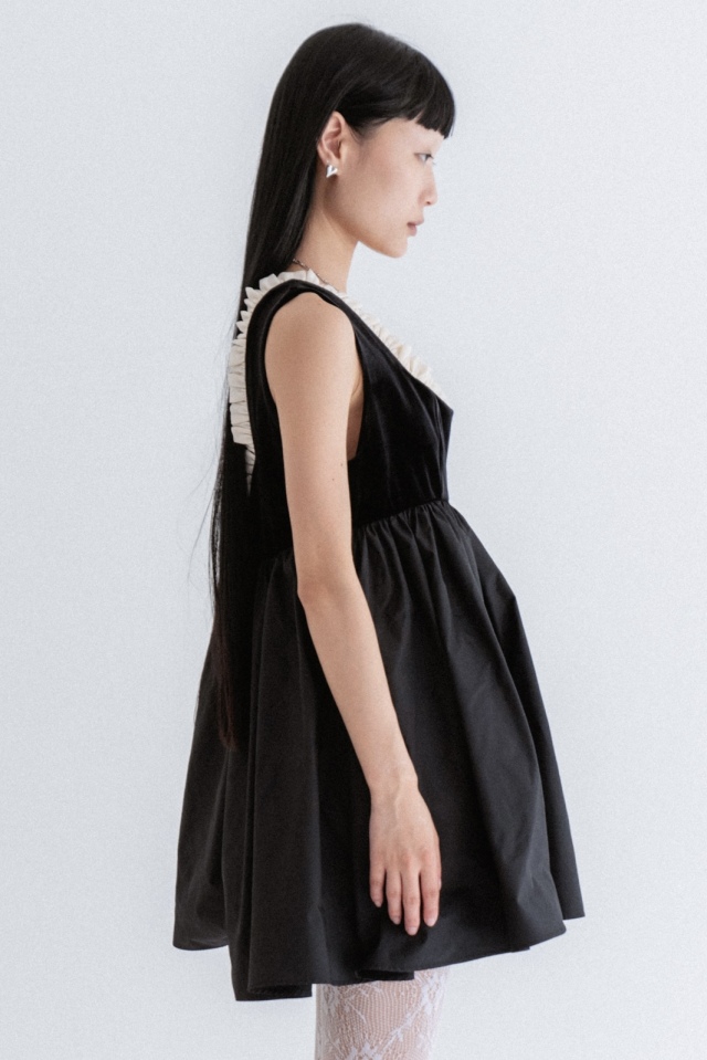 velour mini one-piece