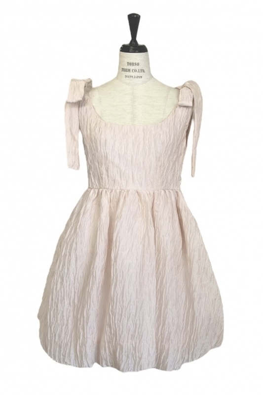 organdie balloon ribbon one-piece