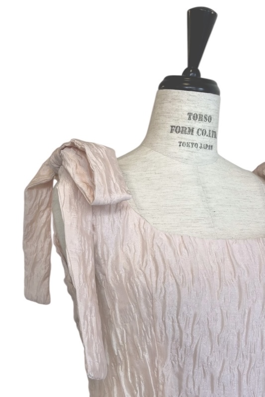 ワンピース organdie balloon ribbon one-piece organdie balloon ribbon one-piece