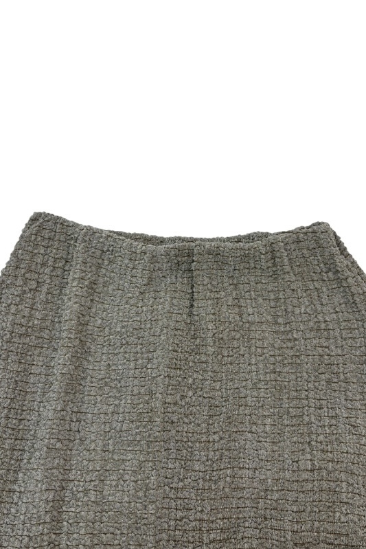 スカート oaf 2way volume shirring skirt 2WAY VOLUME SHIRRING SKIRT BLACK