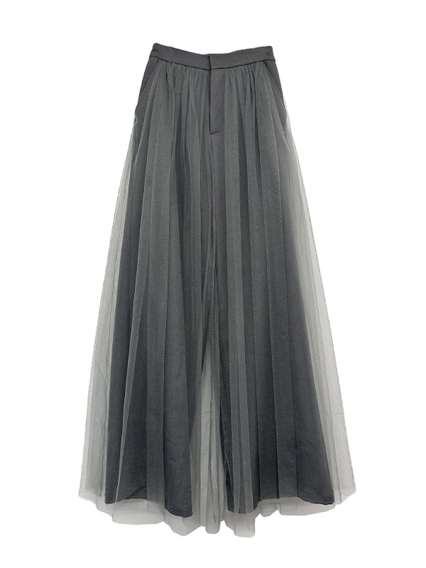 HONEY MI HONEY ハニーミーハニー｜チュールレイヤードパンツ