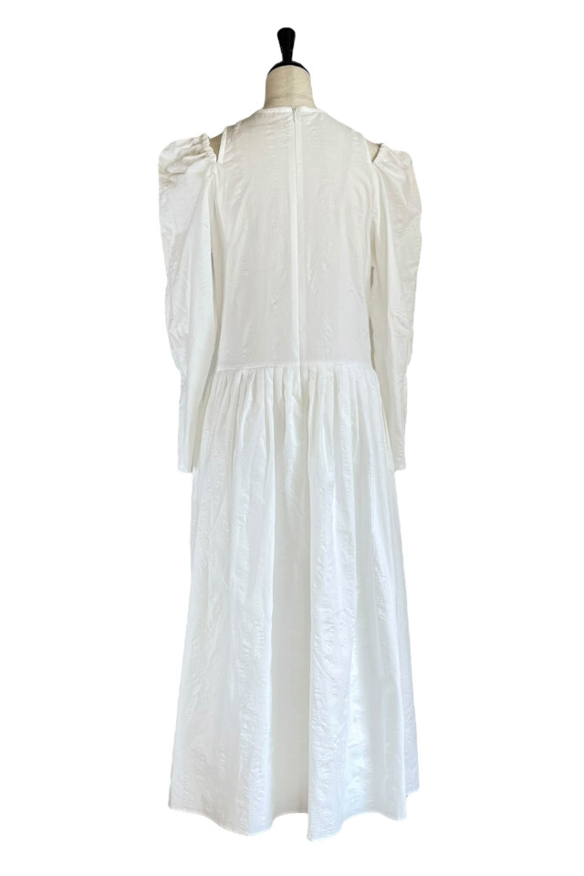 ワンピース honey mi honey jacquard long one-piece back open