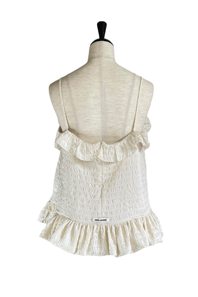 dreamy balloon frill camisole