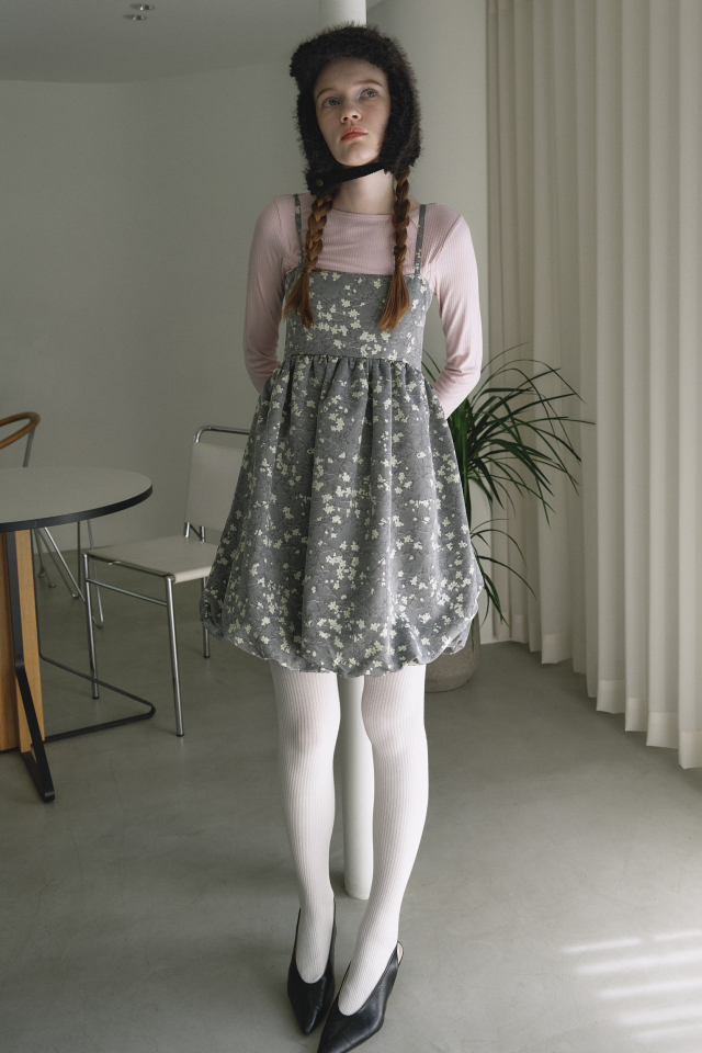drawstring rib cutsew