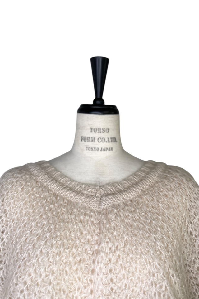 HONEY MI HONEY｜フリルカラークロシェニット｜華やかでふんわり可愛い