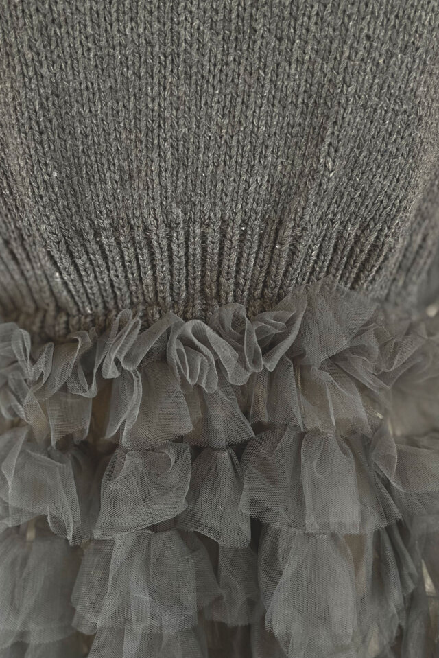 Honey mi Honey - 紗栄子ちゃんオーダー♡チュールニット tulle tiered knit pullover