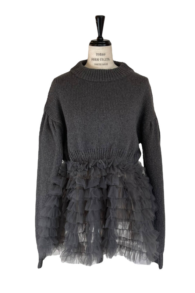 Honey mi Honey / ハニーミーハニー cutout knit tops 17秋冬 17A-RO-03レディース 50%OFF Honey mi Honey (ハニーミーハニー）cutout knit tops 17秋冬