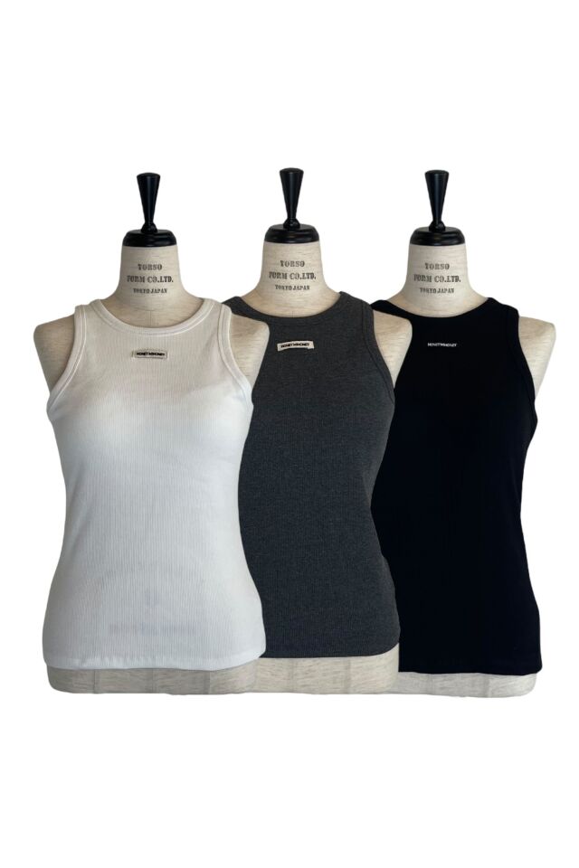 Honey mi Honey - リップシースルートップス tulle frill camisole