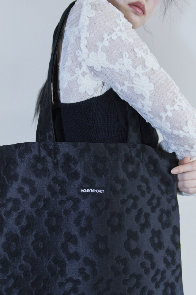 ハニーミーハニーバッグ♡ HONEY MI HONEY logo totebag （coral） -ファッション通販
