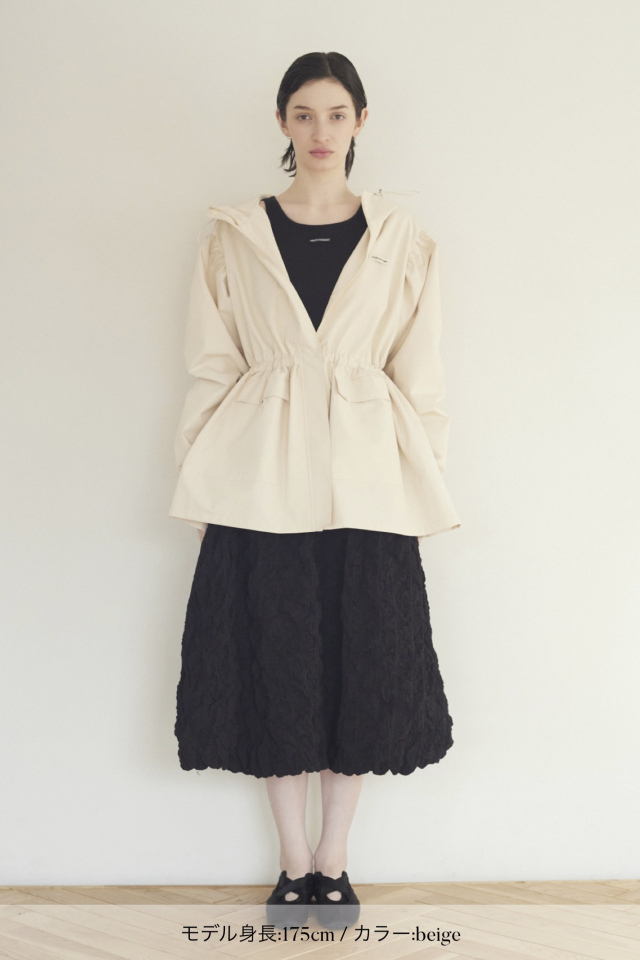 超美品！MAISON ELLIE ハニーミーハニーバックプリーツジャケット rain peplum blouson