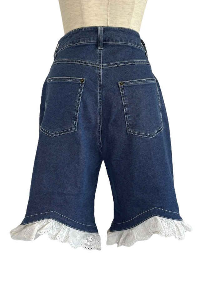パンツ HONEY MI HONEY two-way denim flare pants two-way denim flare pants