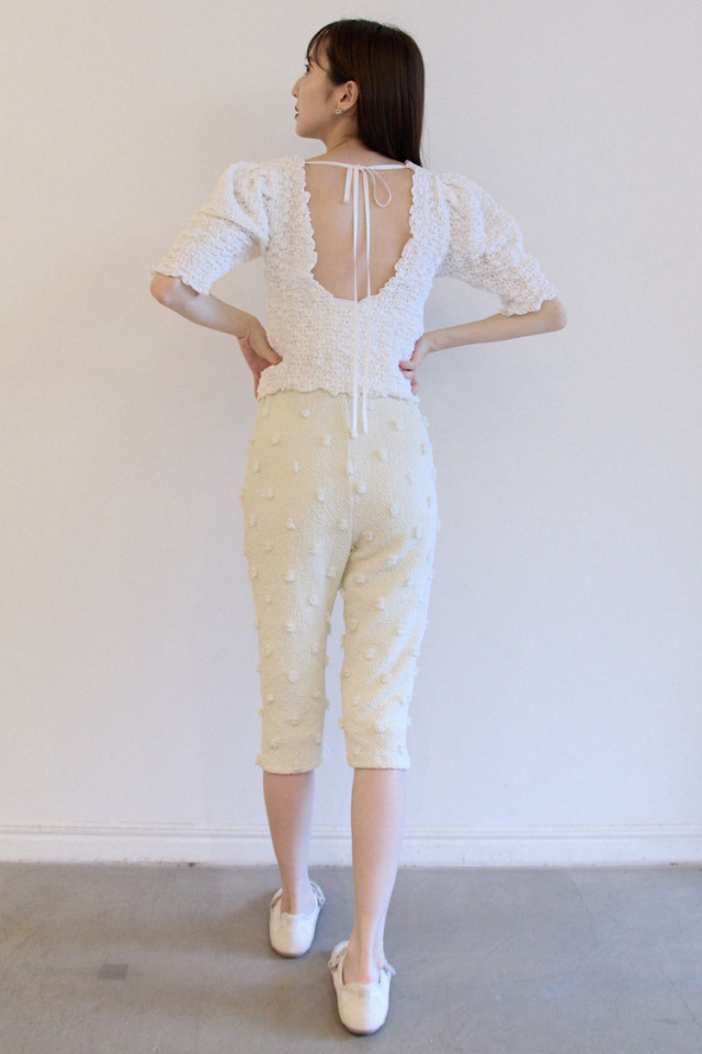 honey mi honey pink pants！ HONEY MI HONEY lace flare pants （pink） -ファッション通販