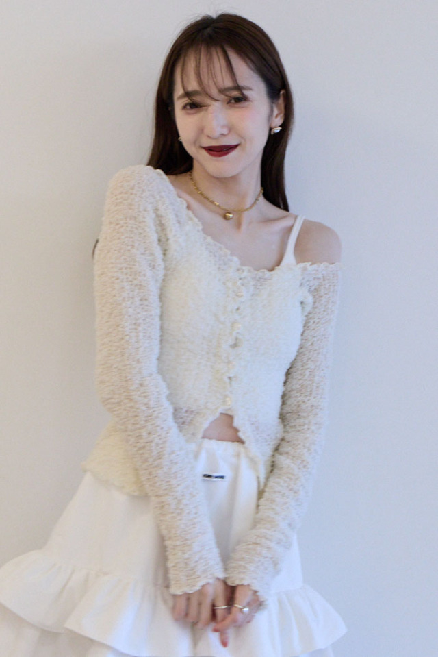 sheer swell boat cardigan
