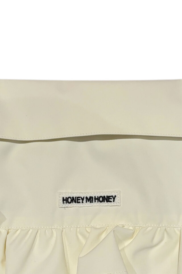 ハニーミーハニー HONEY MI HONEY ハニーミーハニー｜撥水フリルミニショルダー｜雨の日