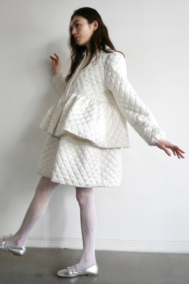 HONEY MI HONEY｜ローズサテンティアードミニワンピース｜リボン