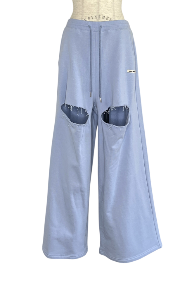 パンツ HONEY MI HONEY slash loose denim pants HONEY MI HONEY slash loose denim pants パンツ