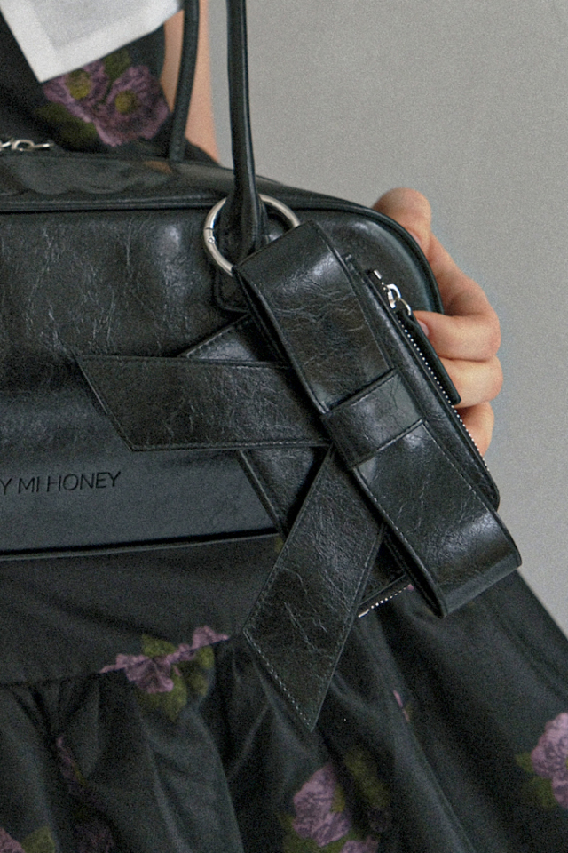 【HONEY MI HONEY】ribbon pass case