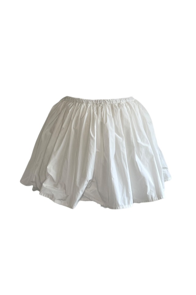 HONEY MI HONEY｜taffeta layered drape mini skirt｜タフタレイヤード