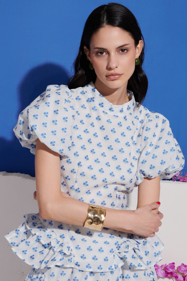 【sister jane】Sea Salt Jacquard Top