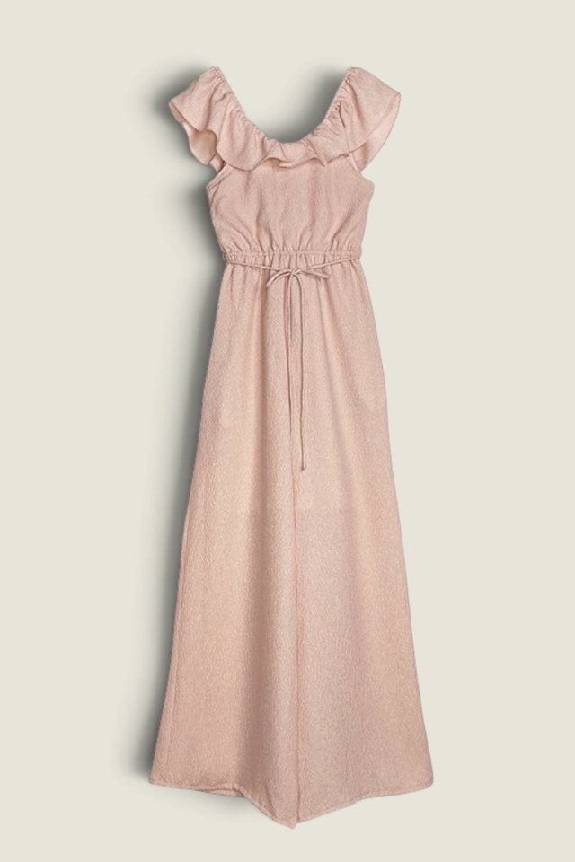 【HONEY MI HONEY】chiffon frill rompers