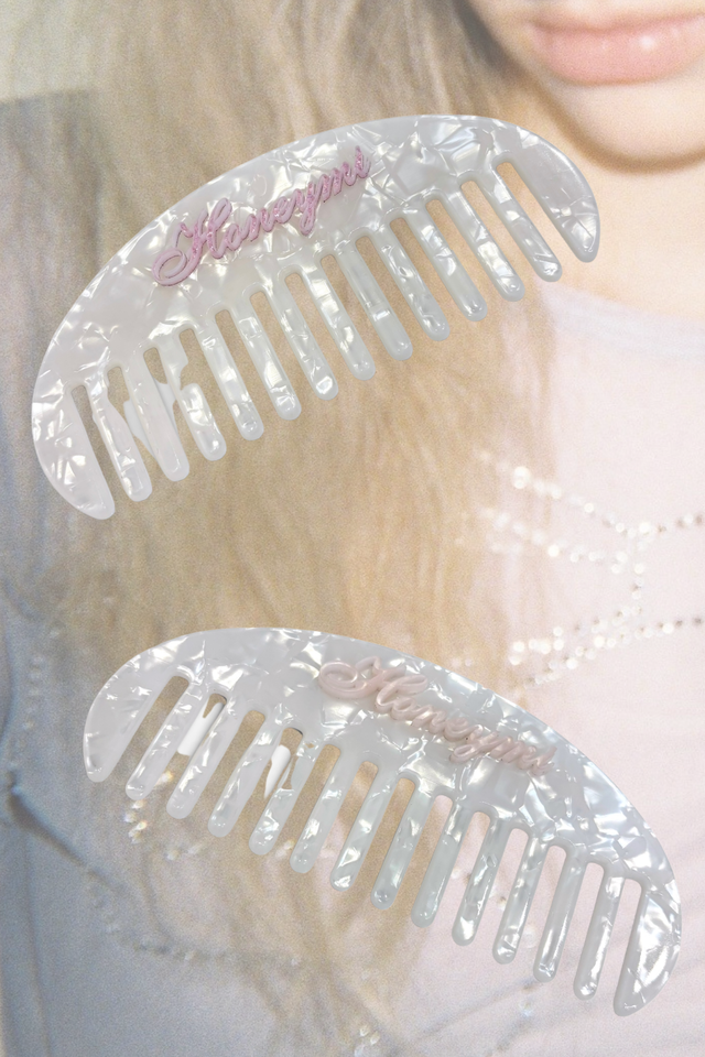 【HONEY MI HONEY】Honeymi logo haircomb