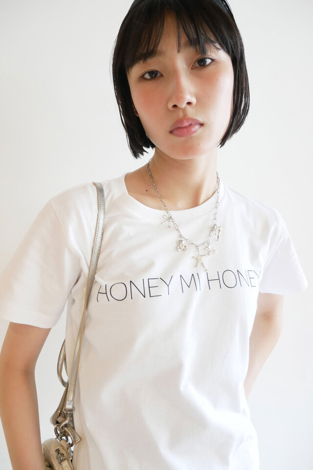 【HONEY MI HONEY】HONEY MI HONEY logo T-shirts