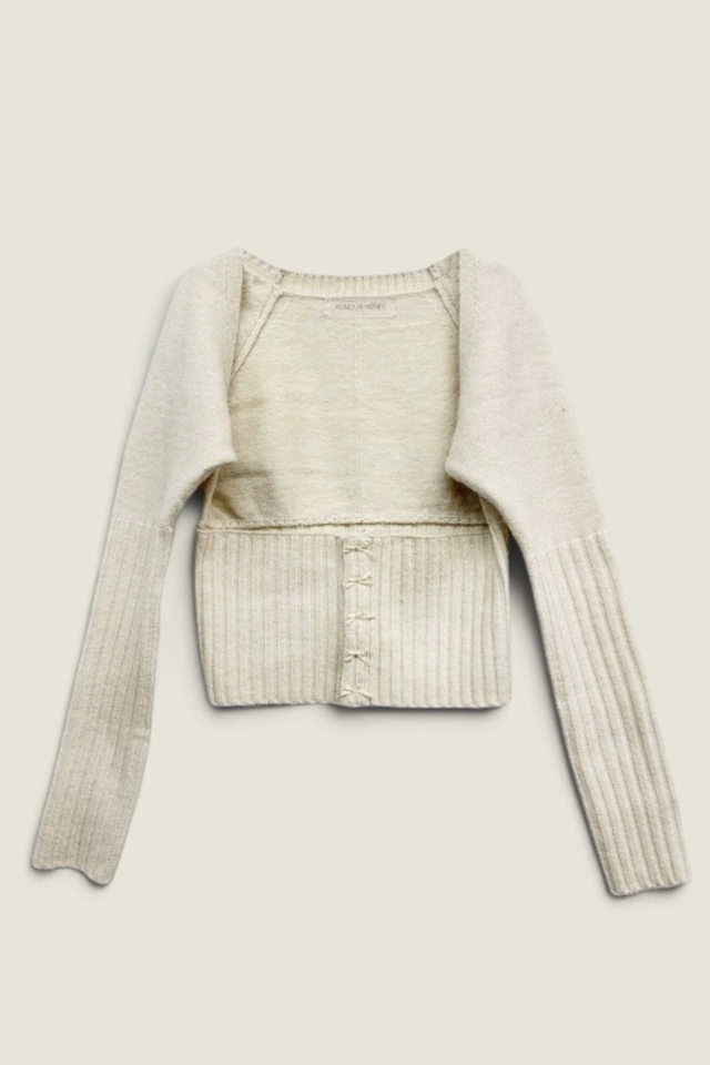 【HONEY MI HONEY】bolero corset cardigan
