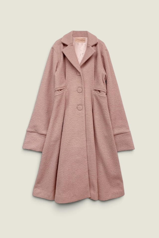 【HONEY MI HONEY】tuck long chester coat