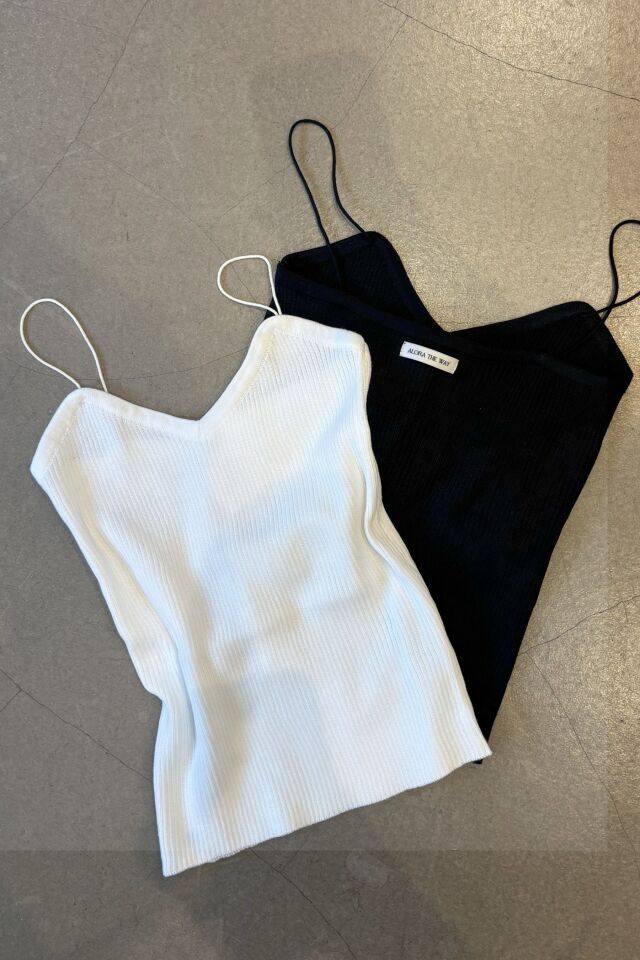 【ALORA THE WAY】rib camisole