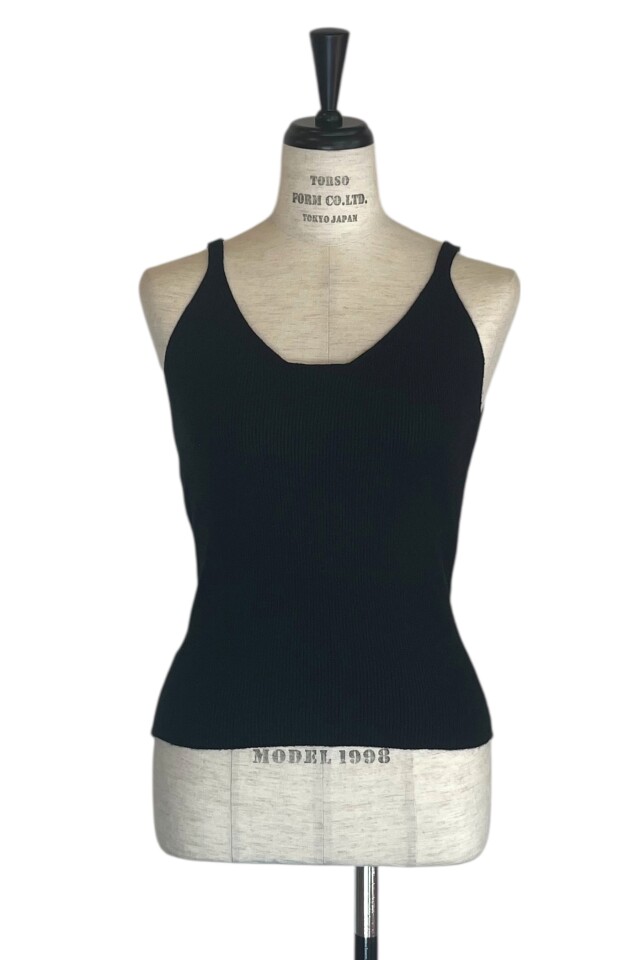 アライア　ALAiA Vネック　ノースリーブ　ニット　XS アライア ALAiA Vネック ノースリーブ ニット XS