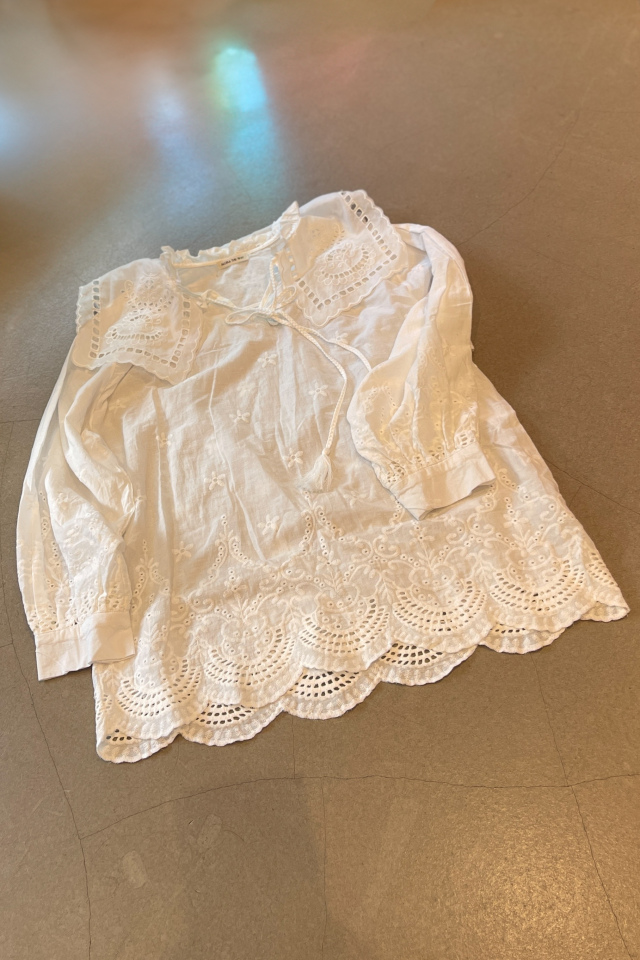 【ALORA THE WAY】sailor collar blouse