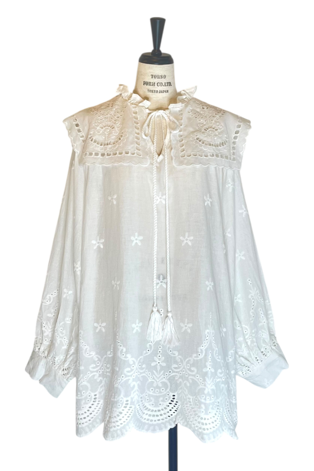 【ALORA THE WAY】sailor collar blouse