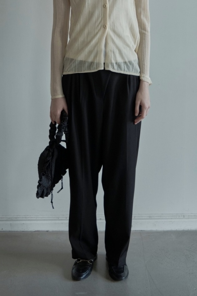 【ALORA THE WAY】rap tuck long pants