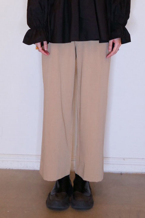 【ALORA THE WAY】straight wide pants