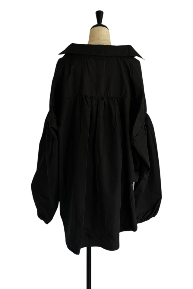 極美品✨OHGA オーガ Skipper blouse スキッパーブラウス M over size skipper blouse