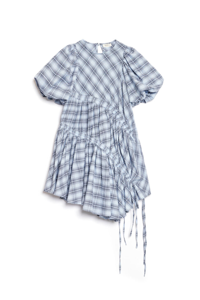 Caitlin Check Mini Dress