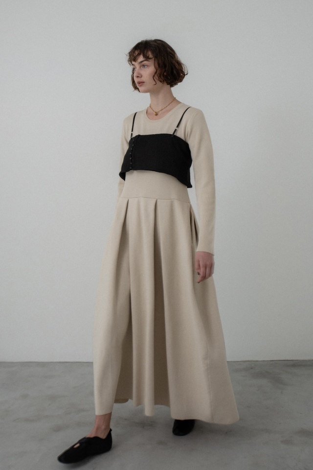 【ELLIE】ワンピース ドットフレアワンピース【BLACK】 – ELLIE