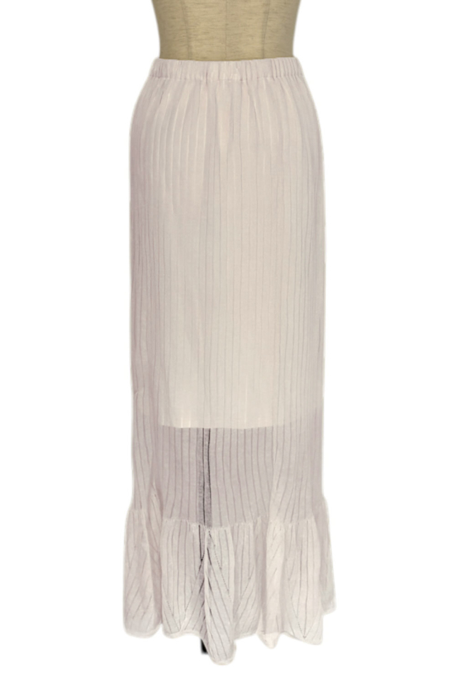 ELLIE マーメイドニットスカート【BEIGE】 マーメイドニットロングスカート【セットアップ着用可能】[品番