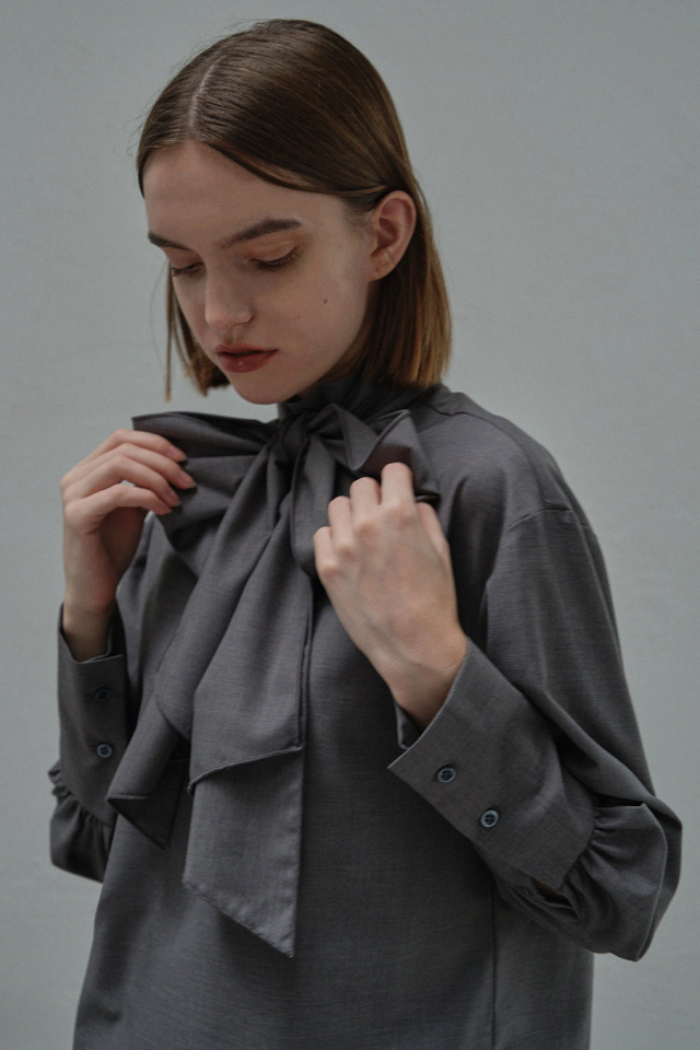 【MAISON ELLIE】libre multi way ribbon blouse
