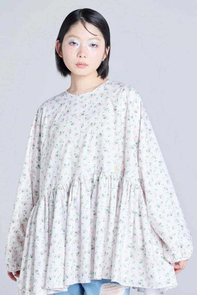 【Little Sunny Bite】floral mini dress