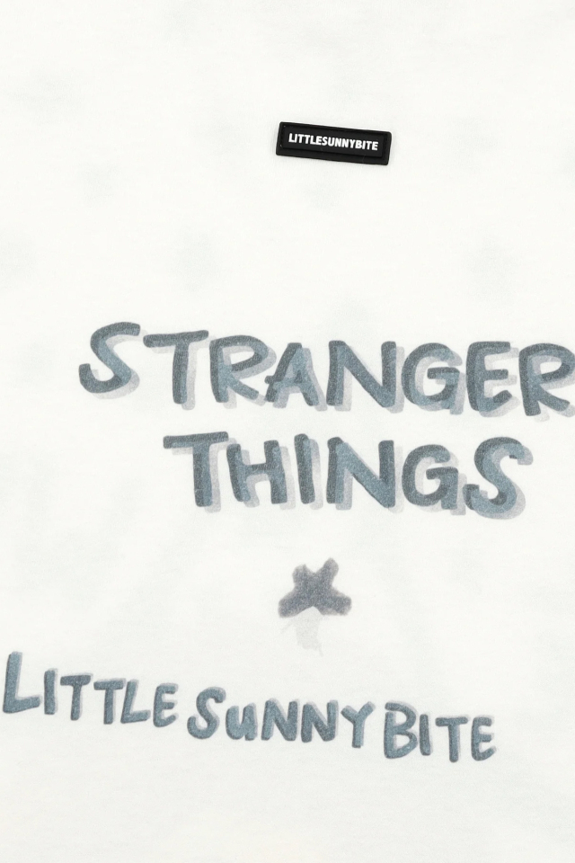 stranger things x little sunny bite will long tee