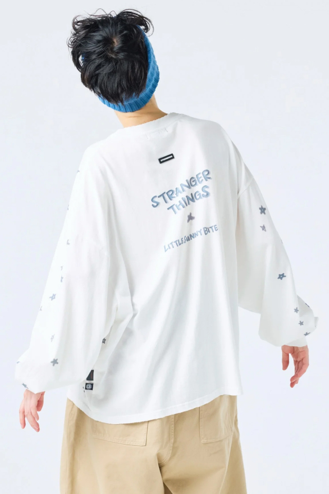 stranger things x little sunny bite will long tee