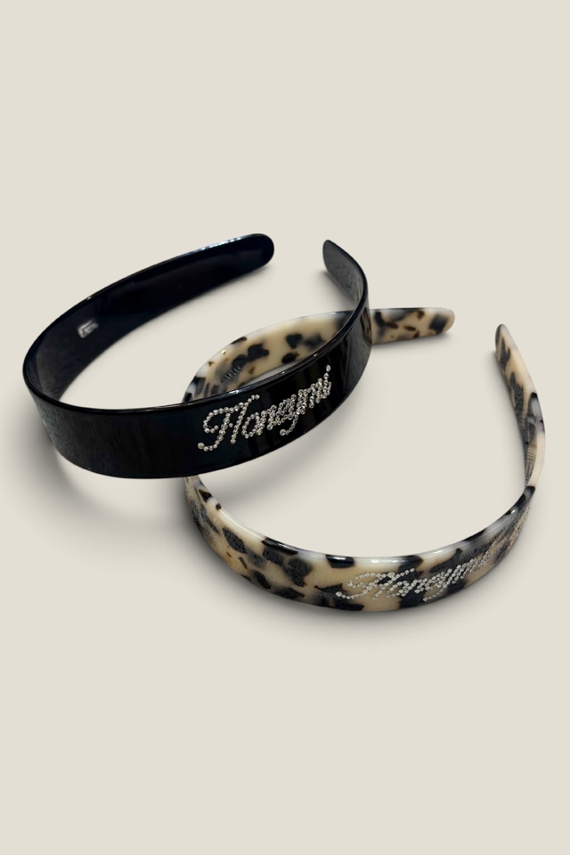 【HONEY MI HONEY】HONEY logo stone headband