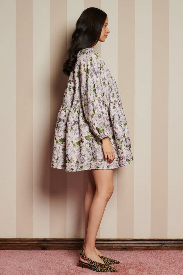 sister jane】Alcove Tapestry Mini Dress HONEY.MALL