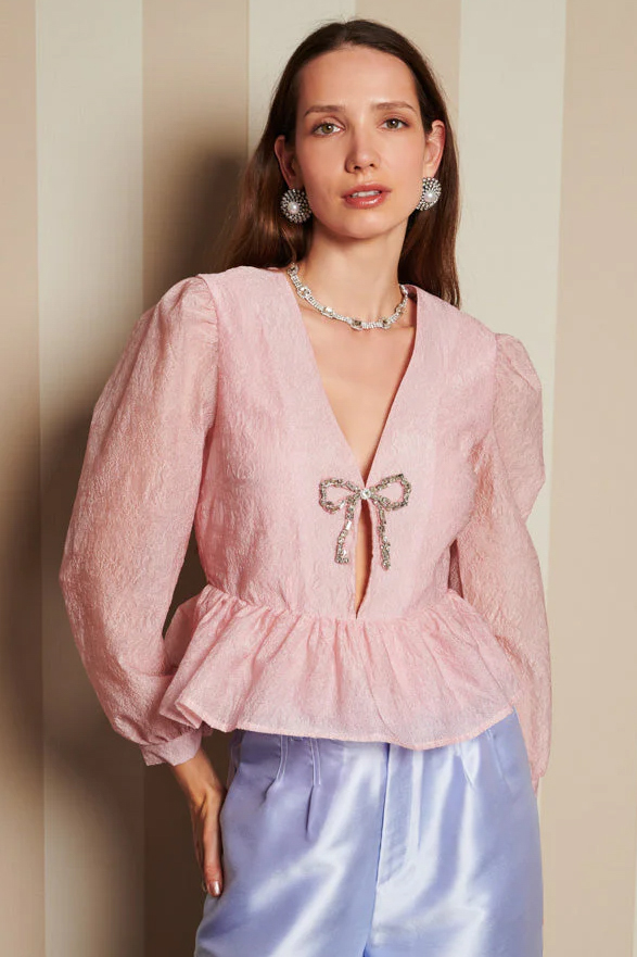 【sister jane】Silken Bow Top