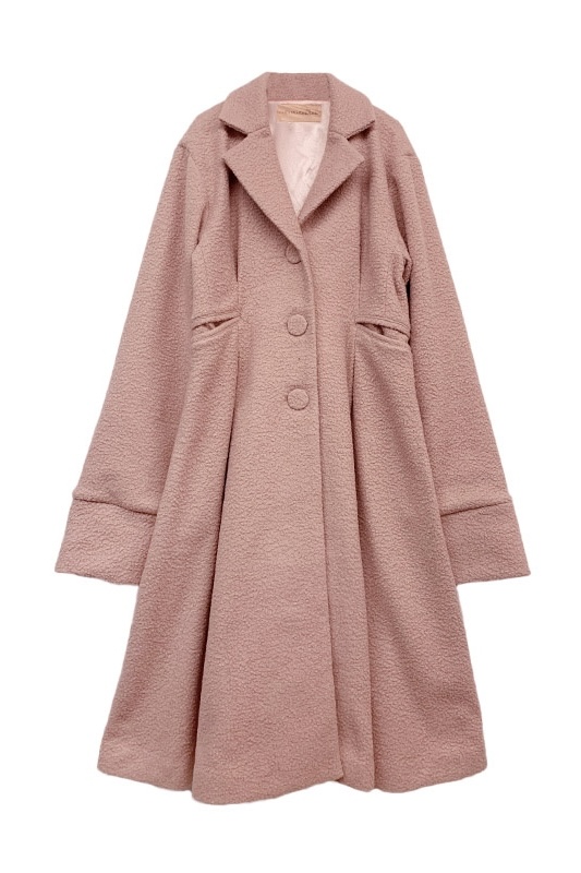tuck long chester coat