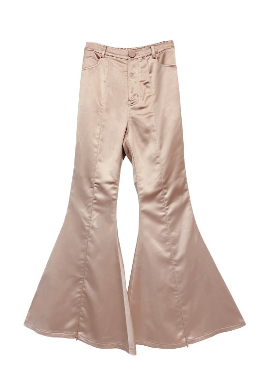 【HONEY MI HONEY】satin flare pants